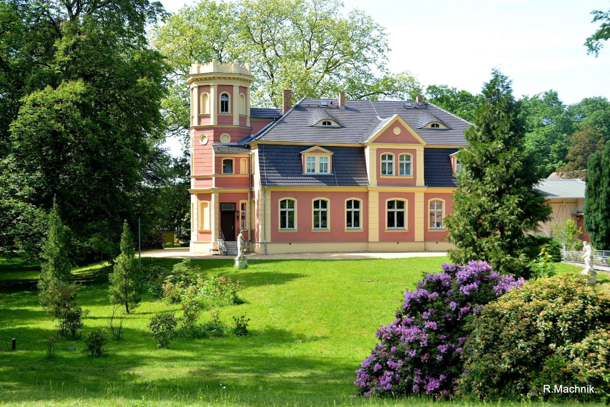 Ferienwohnung Im Gutshof Direkt Gegenueber Dem Schloss, Rhododendronpark Mit Terrasse Und Wlan Kromlau Екстериор снимка